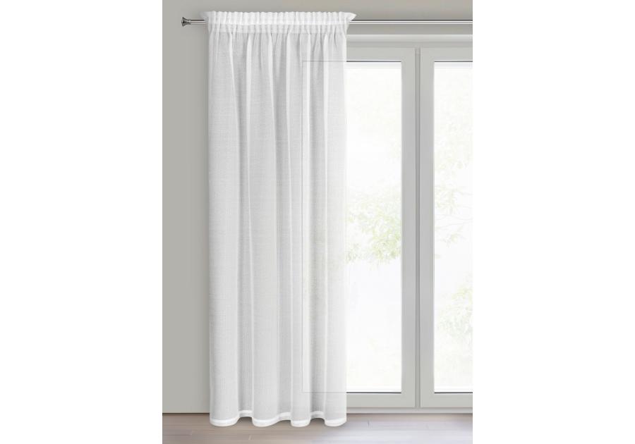 Zdjęcie: Firana gotowa Vanesa na taśmie 140 x 270 cm biały EUROFIRANY