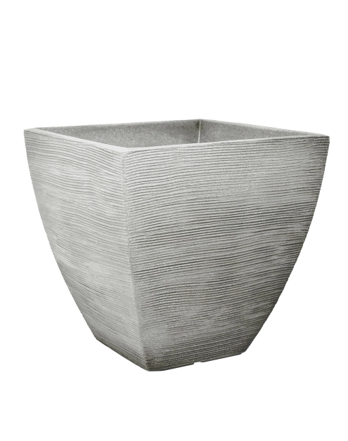 Zdjęcie: Donica Rillen kwadrat 40x40 cm szara VOG