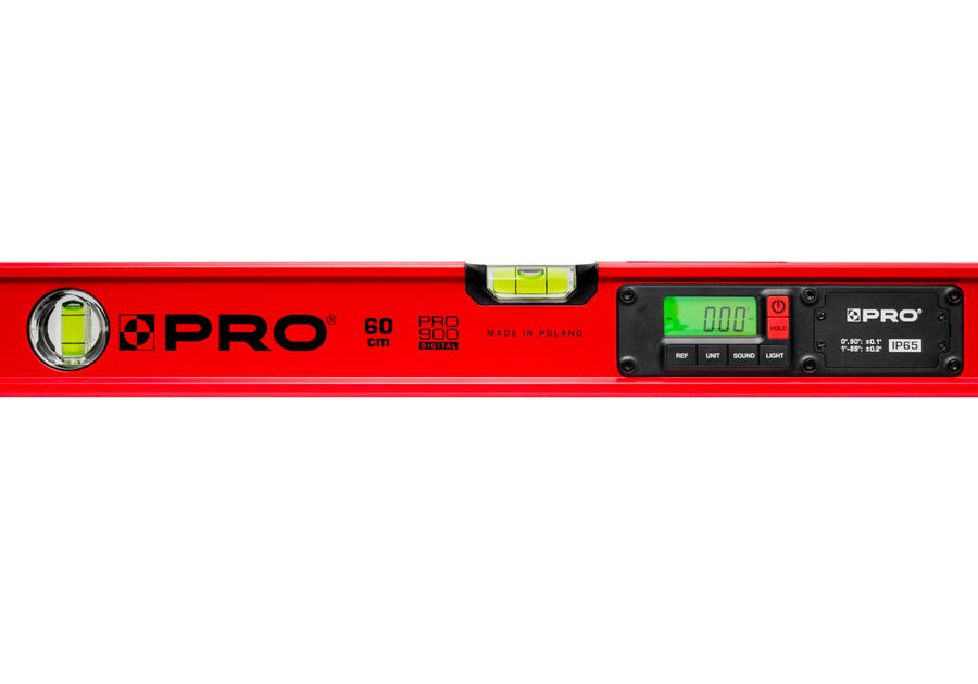 Zdjęcie: Poziomnica elektroniczna PRO900 Digital - 60 cm  IP65 z pokrowcem PRO