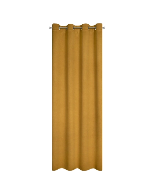 Zdjęcie: Zasłona gotowa Carlo 135x250 cm miodowy EUROFIRANY
