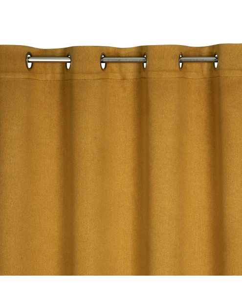 Zdjęcie: Zasłona gotowa Carlo 135x250 cm miodowy EUROFIRANY