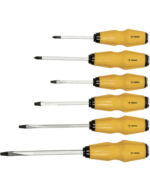 Zdjęcie: Wkrętaki do pobijania, zestaw 6 sztuk TOPEX