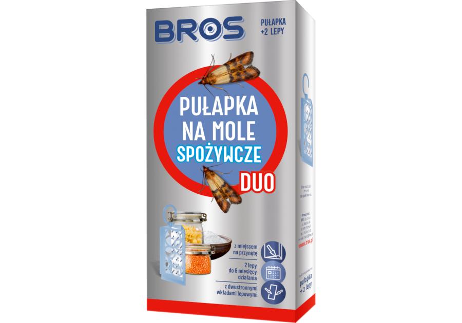 Zdjęcie: Pułapka na mole spożywcze Duo + 2 wkłady BROS