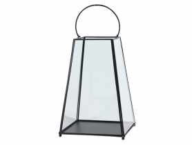 Latarenka metalowa stożkowa 21x21x31,5 cm ALTOMDESIGN