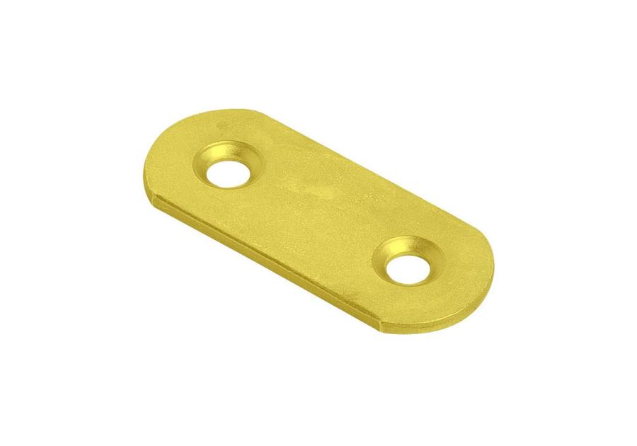 Zdjęcie: Łącznik wąski 40x16 mm ocynk żółty METRO