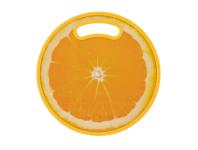 Zdjęcie: Deska kuchenna Tropicana średnica 30 cm dekoracja pomarańcza ALTOM DESIGN