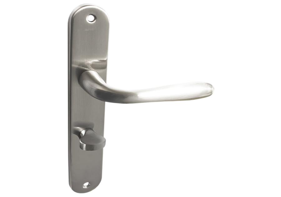 Zdjęcie: Klamka Ewa na długim szyldzie WC  KUCHINOX