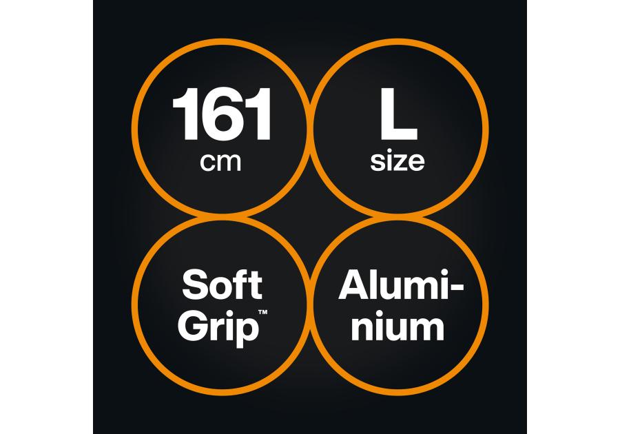 Zdjęcie: Trzonek aluminiowy rozmiar L One Click FISKARS