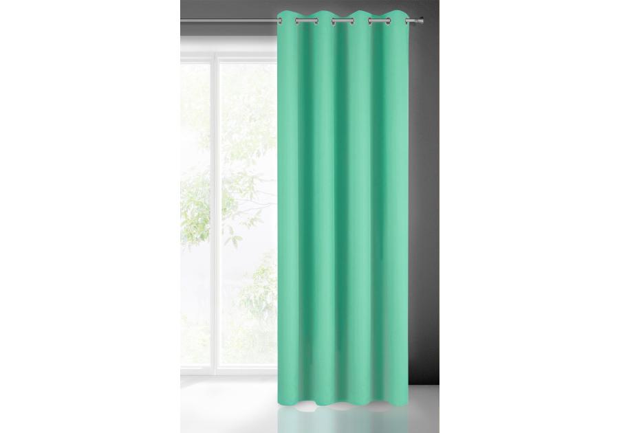 Zdjęcie: Zasłona gotowa D91 Adore 140x250 cm miętowy EUROFIRANY