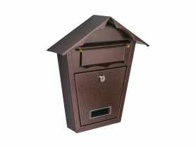 Skrzynka na listy SD1 domek mały antyk miedź METRO