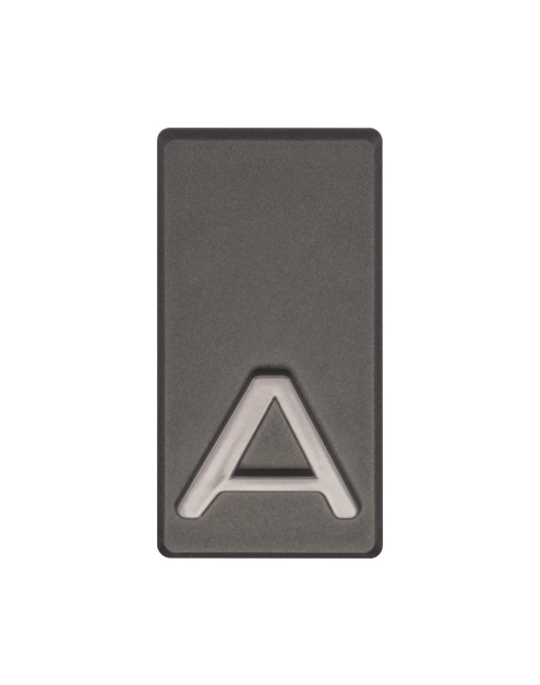 Zdjęcie: Litera PCV samoprzylepna "A" grafit METRO