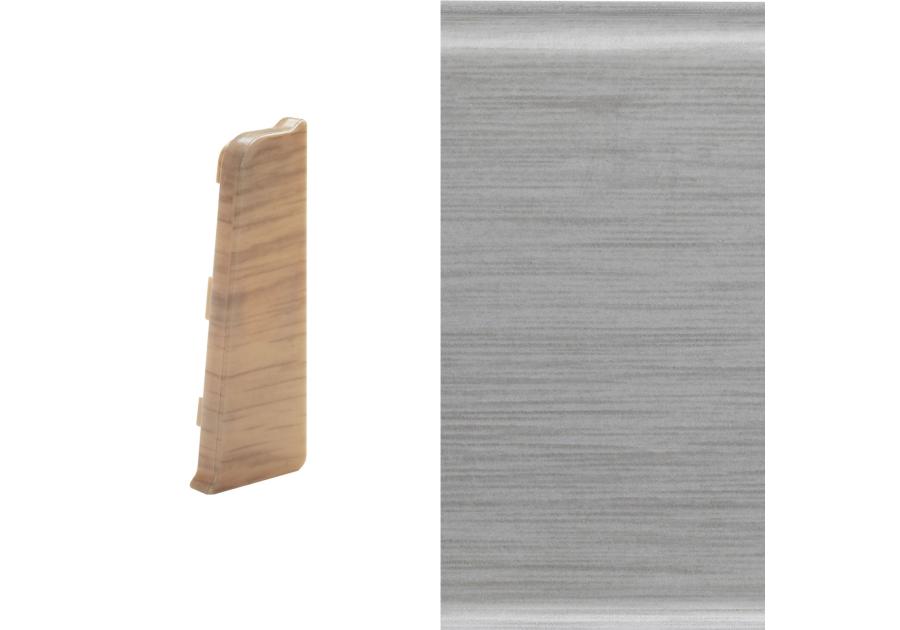 Zdjęcie: Zakończenie prawe do listwy Lars 2 szt. alu light ARBITON