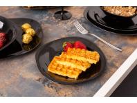 Zdjęcie: Talerz deserowy Black Harmony 22 cm ALTOMDESIGN