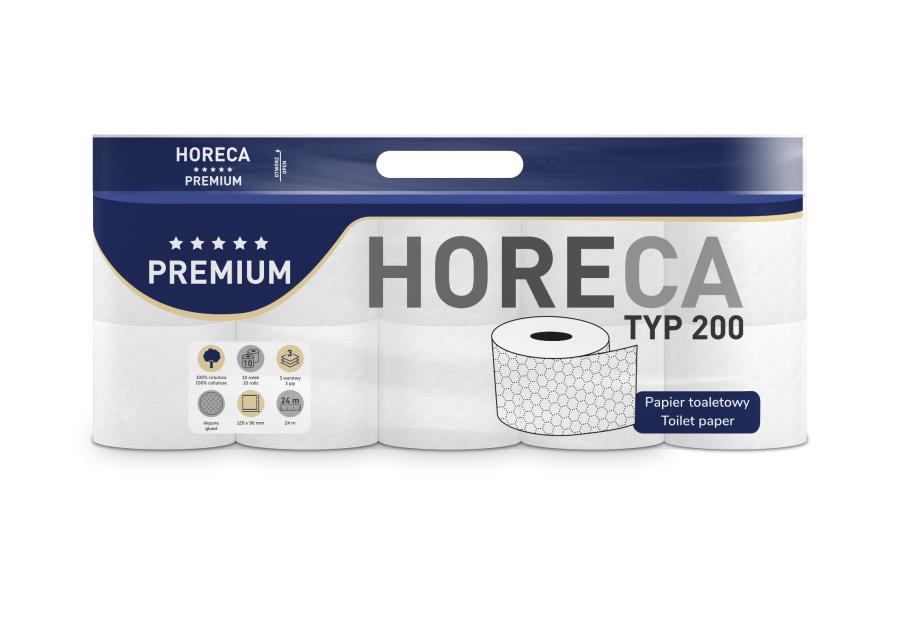 Zdjęcie: Papier toaletowy typ 200/15 24 m 3W HORECA