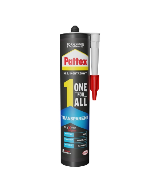 Zdjęcie: Klej One For All Universal bezbarwny 290 g PATTEX