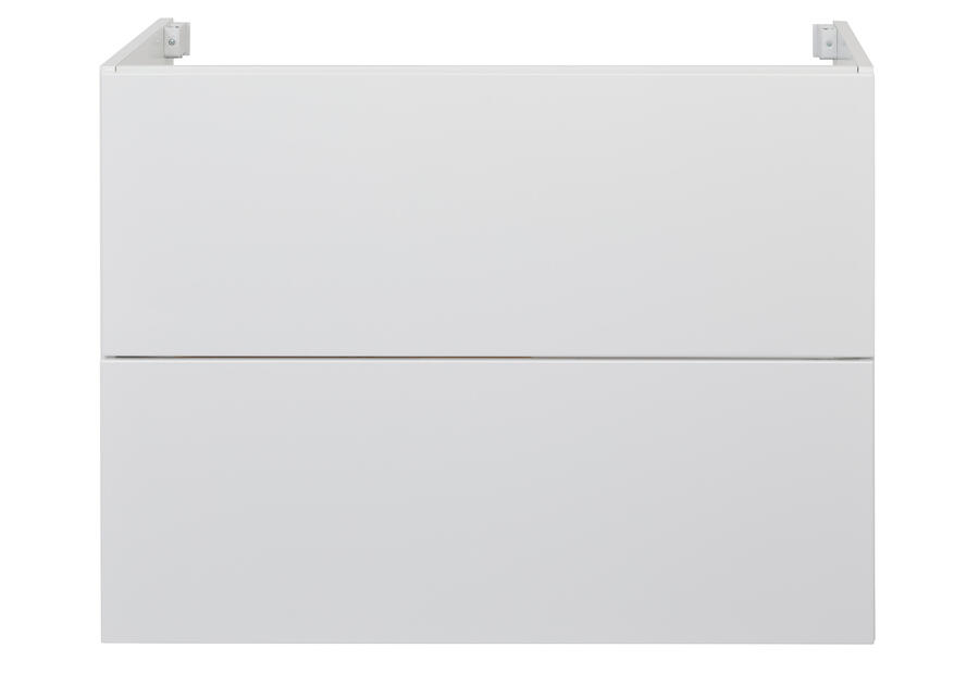 Zdjęcie: Szafka pod umywalkę 80 cm, 2 szuflady, biały, System c biały Country ASTOR