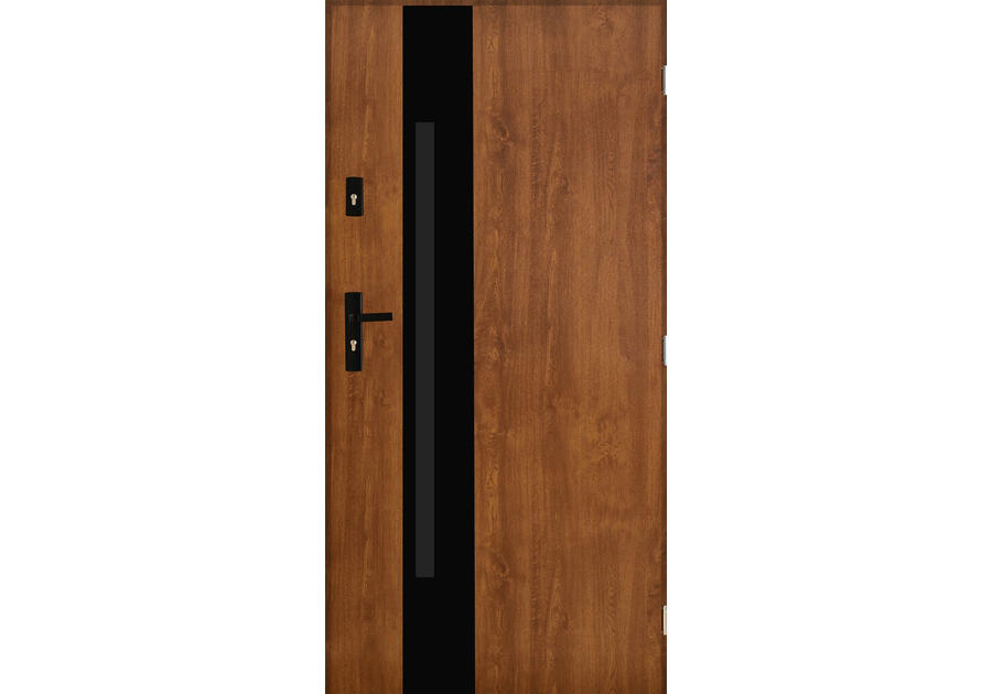 Zdjęcie: Drzwi zewnętrzne pasadena złoty dąb 90p kpl PANTOR