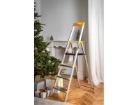 Zdjęcie: Drabina aluminiowa jednostronna Max 4-stopniowa DRABEST