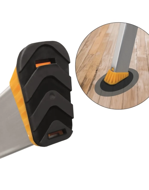 Zdjęcie: Drabina aluminiowa jednostronna Max 4-stopniowa DRABEST