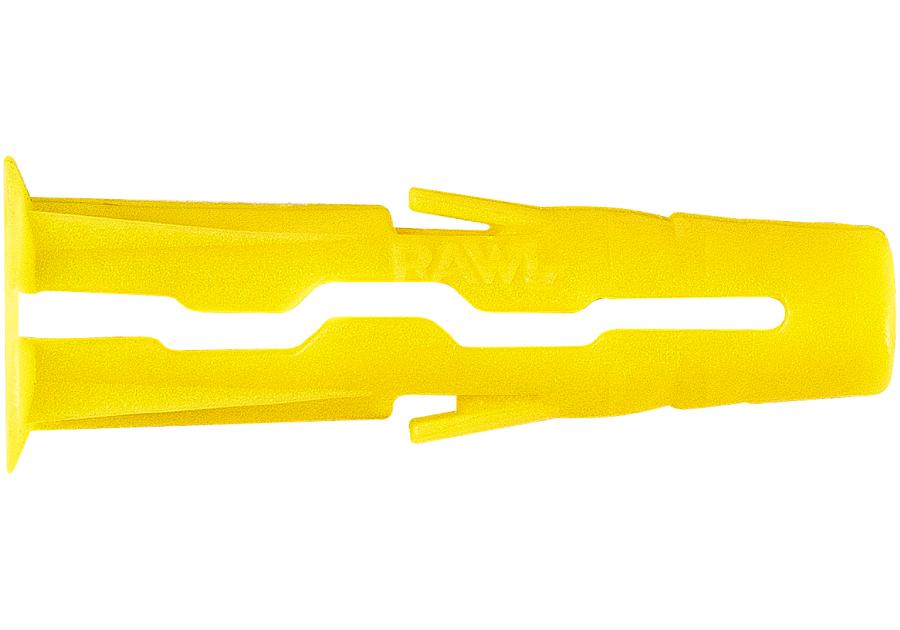 Zdjęcie: Kołek Clip UNO-brn 96 szt.-red 96 szt.-blu 80 szt.; fi 6/7/8 mm wraz z kompletem wierteł RAWLPLUG