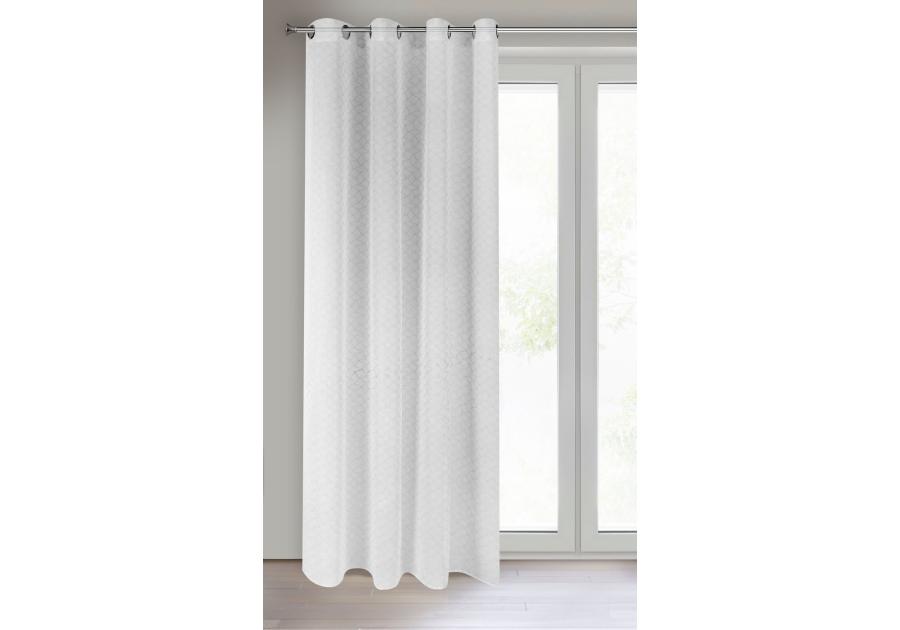 Zdjęcie: Firana gotowa Claudia 140x250 cm biały EUROFIRANY