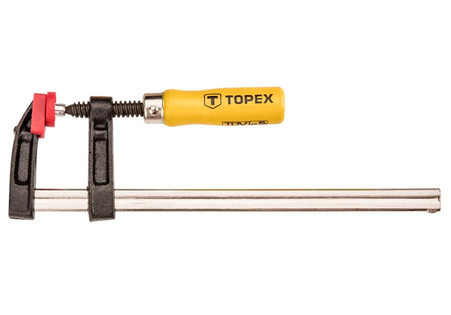 Zdjęcie: Ścisk stolarski 50 x 250 mm TOPEX