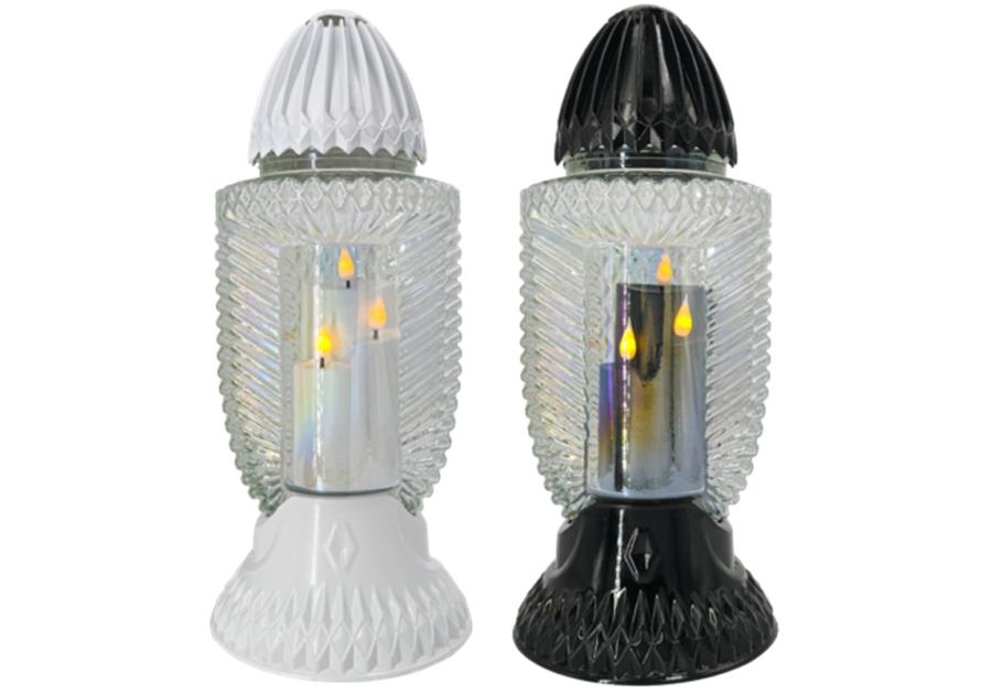 Zdjęcie: Znicz Kair z wkładem LED SANTA MAROZZA