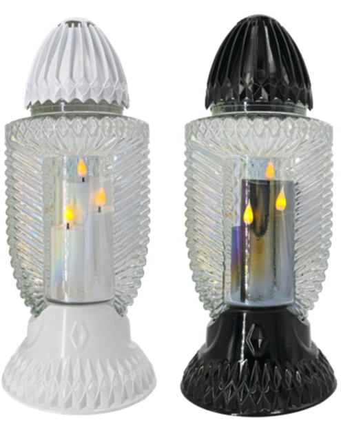 Zdjęcie: Znicz Kair z wkładem LED SANTA MAROZZA