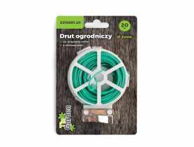 Tasiemka ogrodnicza z obcinaczem 2 mm - 20 m TIN TOURS