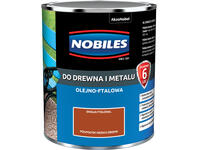 Zdjęcie: Emalia ftalowa półpołysk orzech średni Ftalonal 0,7 L NOBILES