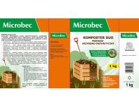 Zdjęcie: Preparat do kompostowników Microbec Komposter Duo 1 kg BROS