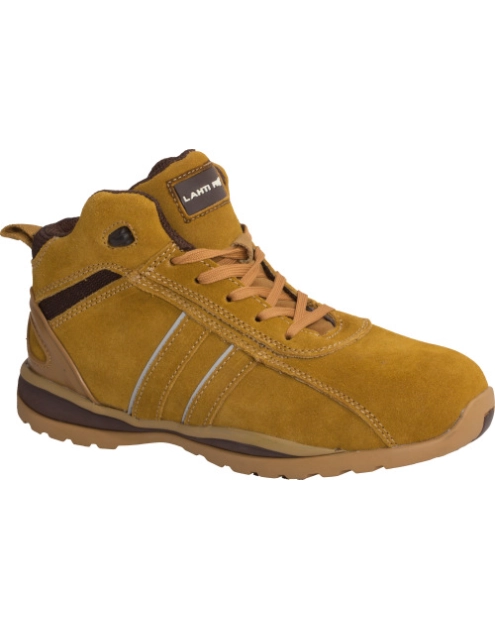 Zdjęcie: Trzewiki zamszowe miodowo-brązowe 47 LAHTI PRO