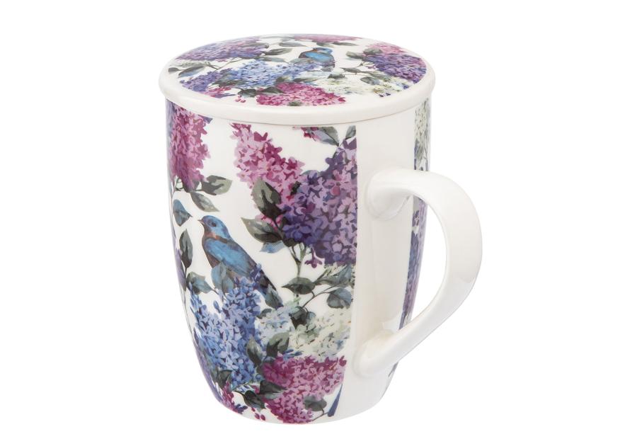 Zdjęcie: Kubek z zaparzaczem i pokrywką 340 ml dekoracja bez ALTOM DESIGN