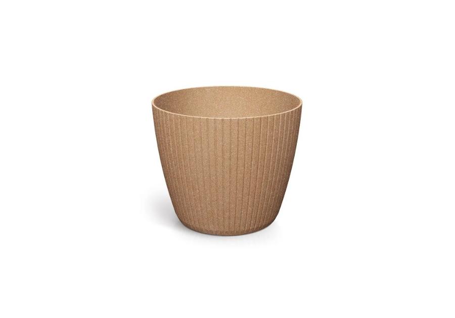 Zdjęcie: Doniczka Lamia Round Eco Wood naturo Eco 40 cm PROSPERPLAST