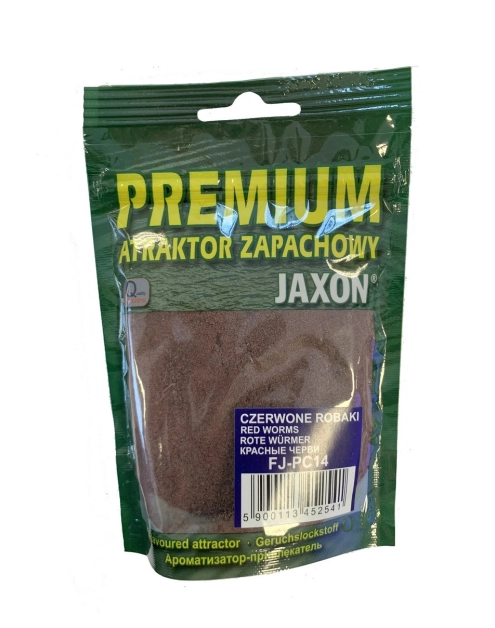 Zdjęcie: Atraktor premium 100 g czerwone robaki JAXON