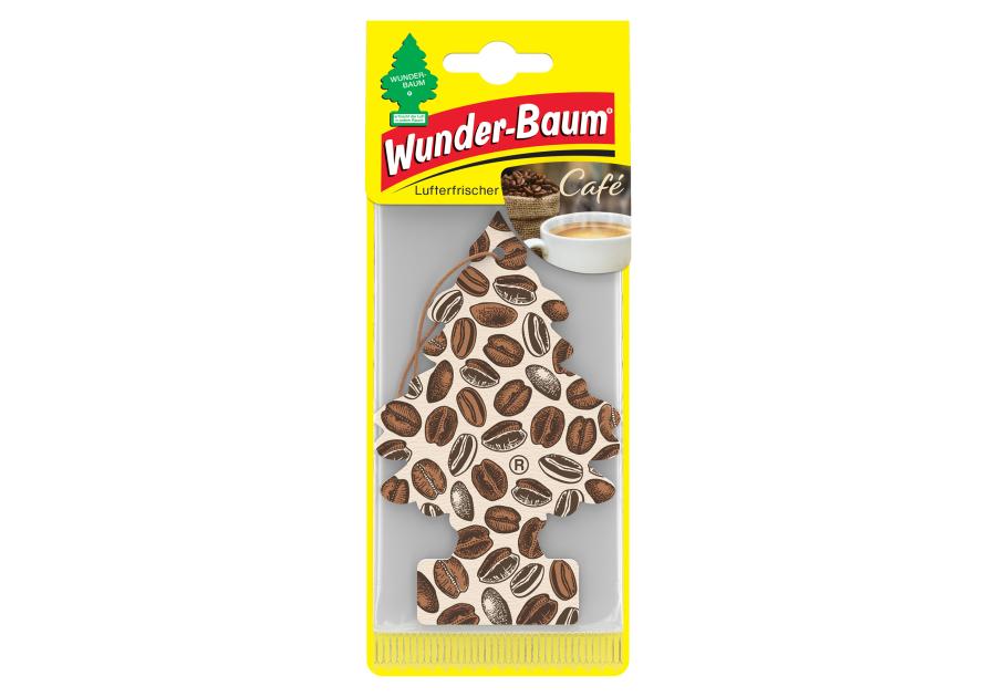 Zdjęcie: Zawieszka zapachowa choinka o zapachu kawowym WUNDER-BAUM