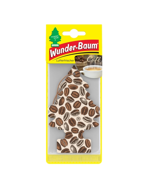 Zdjęcie: Zawieszka zapachowa choinka o zapachu kawowym WUNDER-BAUM
