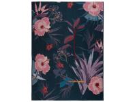 Zdjęcie: Dywan Jungle 120x170 cm kwiaty pomarańczowo-czarne MULTI-DECOR