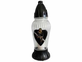 Znicz ZP229 Ozdoba biały ECOLUX