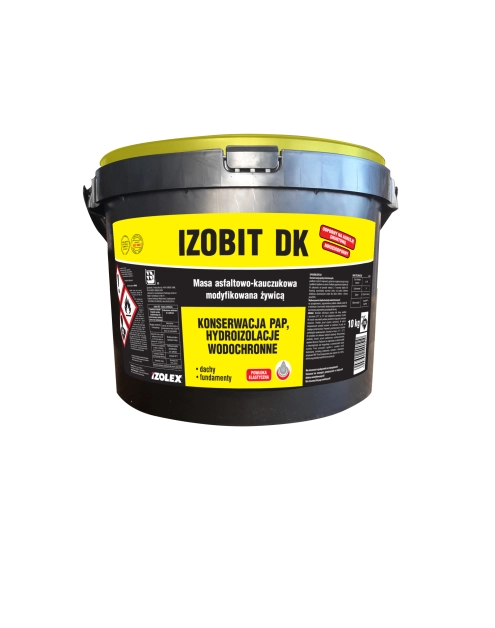 Zdjęcie: Izolbit DK konserwacja pap, hydroizolacja 10 kg IZOLEX