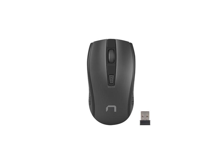 Zdjęcie: Mysz bezprzewodowa Jay 2 czarna NATEC