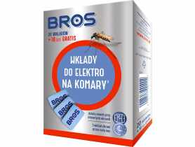 Wkłady do elekrtrycznego odstraszacza komarów 20 szt. BROS