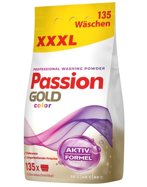 Zdjęcie: Proszek do tkanin kolorowych Professional 8,1 kg PASSION GOLD