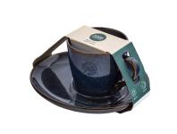 Zdjęcie: Filiżanka Reactive Navy Blue 310 ml ze spodkiem 20 cm ALTOM DESIGN