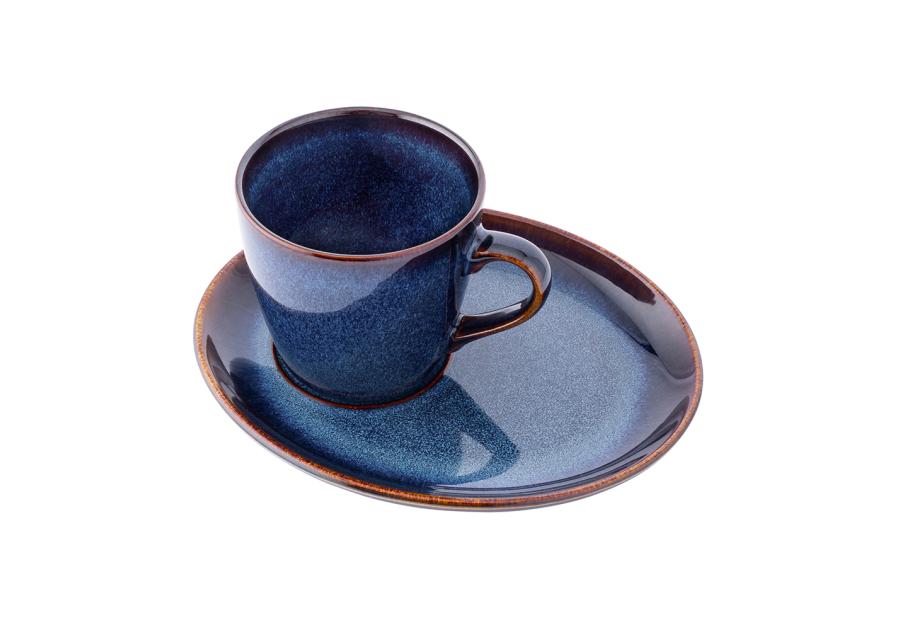 Zdjęcie: Filiżanka Reactive Navy Blue 310 ml ze spodkiem 20 cm ALTOM DESIGN