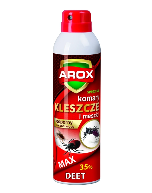 Zdjęcie: Spray na komary, kleszcze i meszki DEET Max Arox 0,25 L AGRECOL