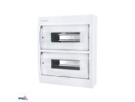 Zdjęcie: Rozdzielnica natynkowa IP40 zaciski 24N+24PE 2x12P SCHELINGER