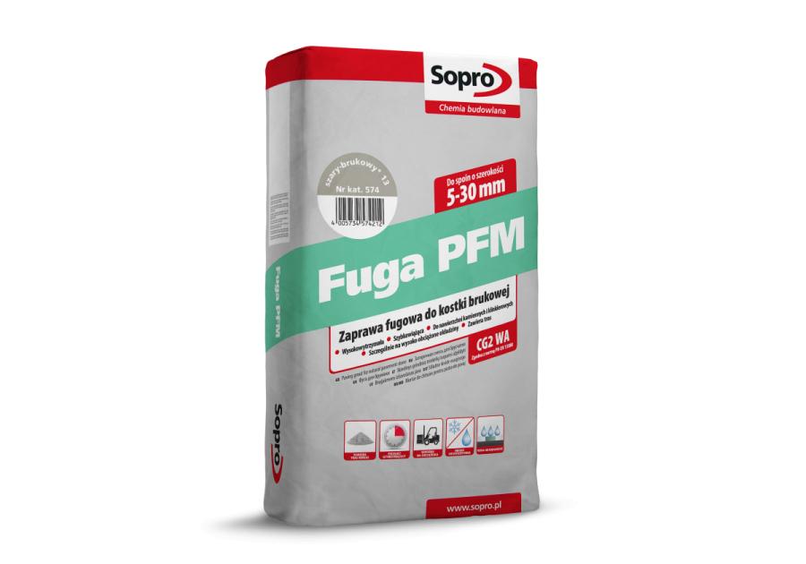 Zdjęcie: Zaprawa fugowa PFM do kostki brukowej SOPRO