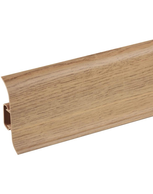 Zdjęcie: Listwa przypodłogowa PVC Premium Classic 22x59 mm; 2,20 m Dąb Klepka Mat CEZAR