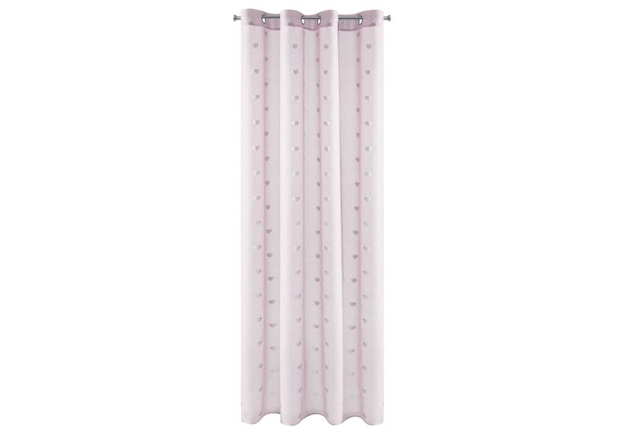 Zdjęcie: Firana gotowa Benay 140x250 cm różowy EUROFIRANY